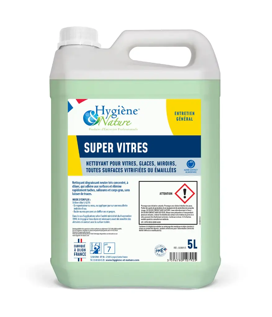 SUPER VITRES degraissant 5L