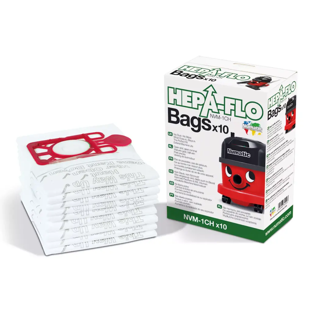 PAQ 10 SACS ASPI MICROFIBRE HEPAFLO 9L