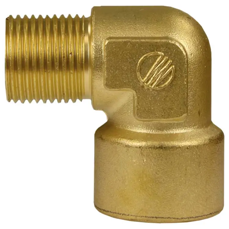 COUDE HP LAITON 3/8"M-F 350bar