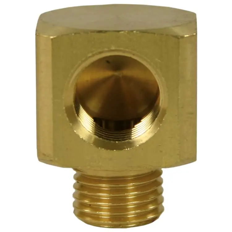 COUDE HP LAITON COMPACT 3/8"M-F 250bar