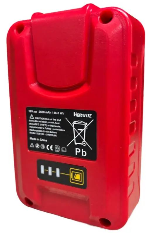 Batterie 18V 2600Ah pour PRO SPRAYER et DORSAL SPRAYER