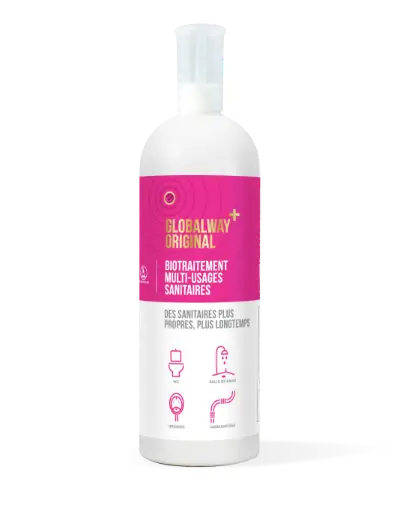 [14351] GLOBALWAY + ORIGINAL biotraitement entretien sanitaires 1L