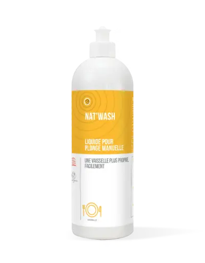 [14953] NAT'WASH Liquide pour plonge manuelle 750mL